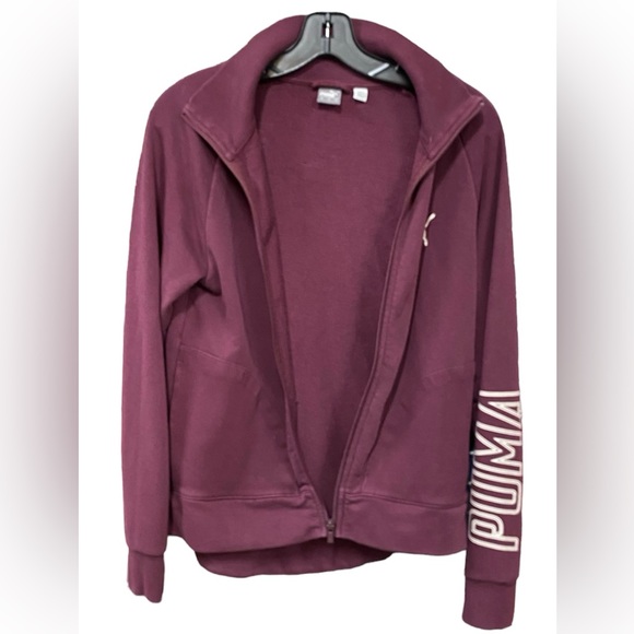 PUMA full zip sweatshirt Size Medium - Picture 5 of 5